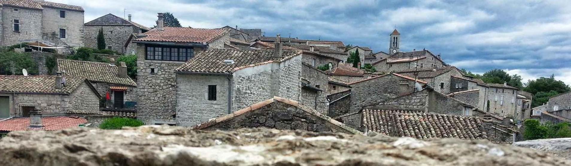Maison Pierre Et Voute Au Coeur Du Village Balazuc Luaran gambar